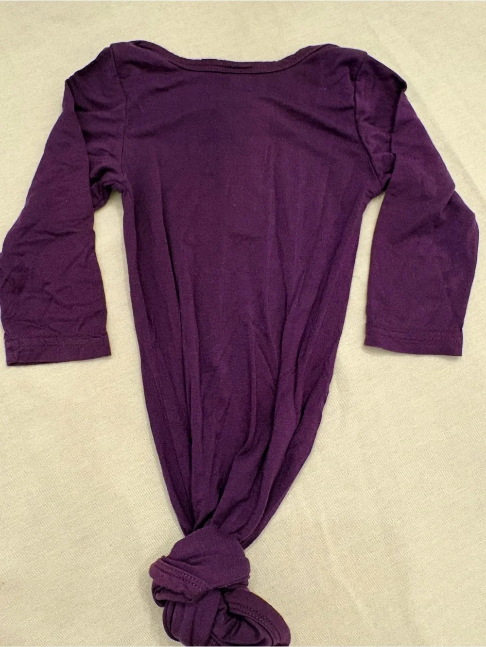 Purple Knot gown